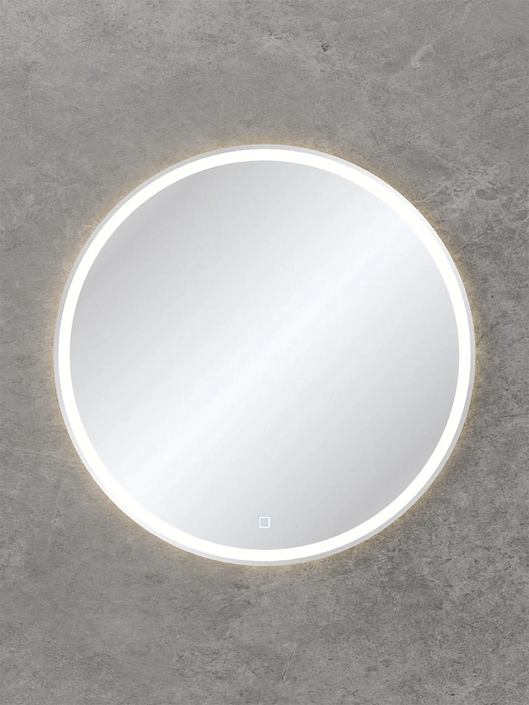 Зеркало BelBagno 800x30 SPC-RNG-800-LED-3000K-TCH с подсветкой, сенсором и подогревом — Изображение 4
