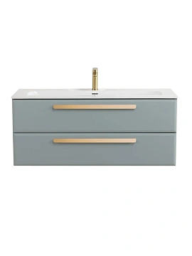 Тумба под раковину CEZARES 1200x457x500 ECO-CER-N-1200-2C-SO-GAO-P подвесная, серо-голубой матовый