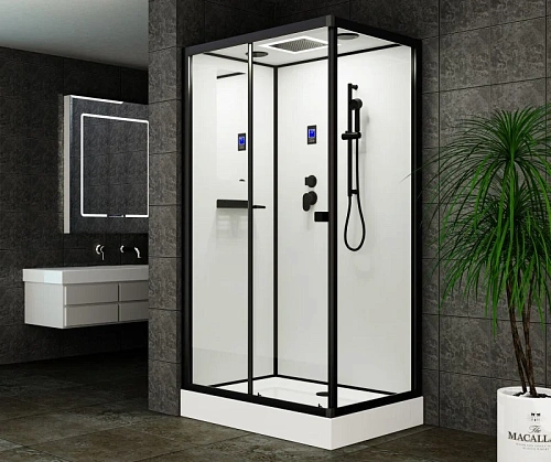 Душевая кабина Esbano EST-FORA-1280CKR (ESKBFO1280CKR) 120х80х213 см Душевая кабина Esbano EST-FORA-1280CKR (ESKBFO1280CKR) 120х80х213 см