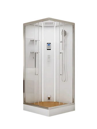 Душевая кабина Esbano ESO-PARI-100CKR (ESKOPA100CKR-ST) 100х100х217 с паром Душевая кабина Esbano ESO-PARI-100CKR (ESKOPA100CKR-ST) 100х100х217 с паром