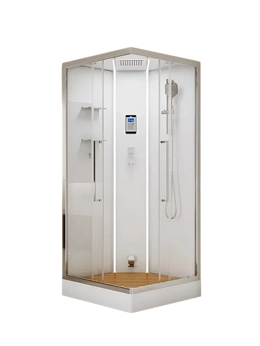 Душевая кабина Esbano ESO-PARI-100CKR (ESKOPA100CKR-ST) 100х100х217 с паром Душевая кабина Esbano ESO-PARI-100CKR (ESKOPA100CKR-ST) 100х100х217 с паром
