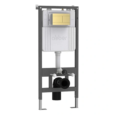 Клавиша смыва ABBER AC0127MMG золото матовое Клавиша смыва ABBER AC0127MMG золото матовое