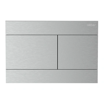 Клавиша смыва ABBER AC0127MCH матовый хром