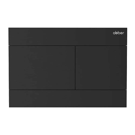 Клавиша смыва ABBER AC0127MB черная матовая Клавиша смыва ABBER AC0127MB черная матовая