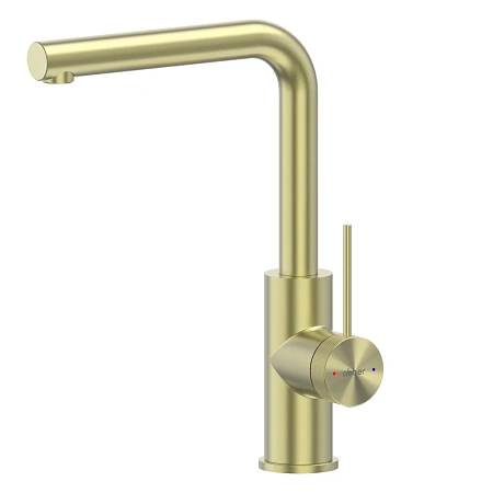 Смеситель для кухни ABBER Emotion 316 AF8814BG брашированное золото