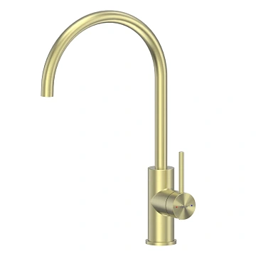 Смеситель для кухни ABBER Wasser Kreis 316 AF8114BG брашированное золото