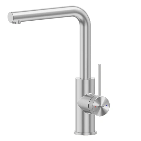 Смеситель для кухни ABBER Emotion 316 AF8814BST брашированная сталь