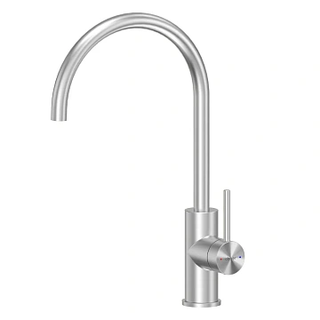 Смеситель для кухни ABBER Wasser Kreis 316 AF8114BST брашированная сталь