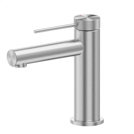 Смеситель для раковины ABBER Emotion 316 AF8810BST брашированная сталь