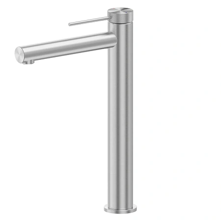 Смеситель для раковины ABBER Emotion 316 AF8811BST-L брашированная сталь