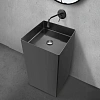 Раковина напольная ABBER Wasser Kreis AF2413GM оружейная сталь Раковина напольная ABBER Wasser Kreis AF2413GM оружейная сталь