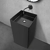 Раковина напольная ABBER Wasser Kreis AF2413MB черная матовая