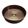 Раковина ABBER Wasser Kreis AF2408MRG встраиваемая сверху, розовое золото матовое Раковина ABBER Wasser Kreis AF2408MRG встраиваемая сверху, розовое золото матовое