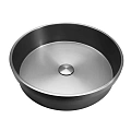 Раковина ABBER Wasser Kreis AF2408SP встраиваемая сверху, сатин Раковина ABBER Wasser Kreis AF2408SP встраиваемая сверху, сатин