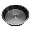 Раковина ABBER Wasser Kreis AF2409GM встраиваемая снизу, оружейная сталь
