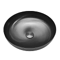 Раковина ABBER Wasser Kreis AF2412GM накладная, оружейная сталь Раковина ABBER Wasser Kreis AF2412GM накладная, оружейная сталь