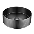 Раковина ABBER Wasser Kreis AF2411GM накладная, оружейная сталь Раковина ABBER Wasser Kreis AF2411GM накладная, оружейная сталь