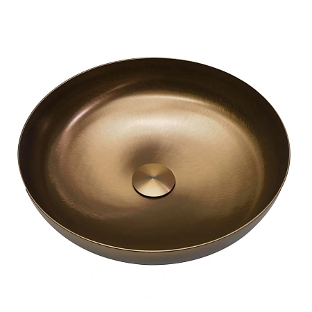 Раковина ABBER Wasser Kreis AF2412MRG накладная, розовое золото матовое Раковина ABBER Wasser Kreis AF2412MRG накладная, розовое золото матовое