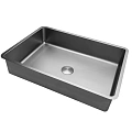 Раковина ABBER Wasser Kreis AF2402SP встраиваемая снизу, сатин Раковина ABBER Wasser Kreis AF2402SP встраиваемая снизу, сатин