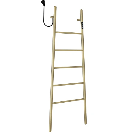 Полотенцесушитель электрический ABBER Treppe AH4705G золото матовое Полотенцесушитель электрический ABBER Treppe AH4705G золото матовое