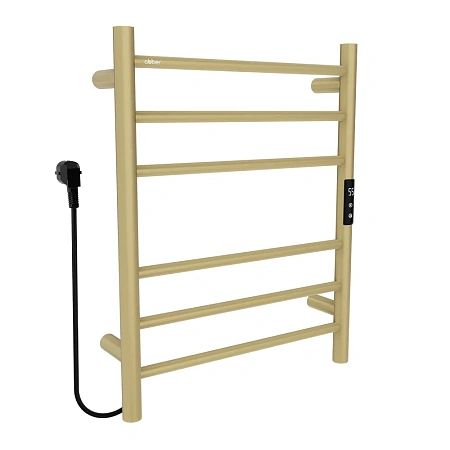 Полотенцесушитель электрический ABBER Standard AH4606G золото матовое Полотенцесушитель электрический ABBER Standard AH4606G золото матовое