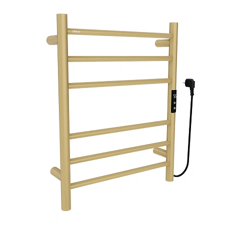 Полотенцесушитель электрический ABBER Standard AH4606G золото матовое Полотенцесушитель электрический ABBER Standard AH4606G золото матовое