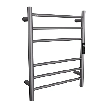 Полотенцесушитель электрический ABBER Standard AH4606NG оружейная сталь