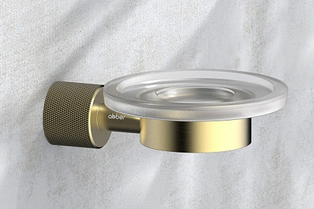 Мыльница ABBER Pol 316 AA195A8BG брашированное золото Мыльница ABBER Pol 316 AA195A8BG брашированное золото