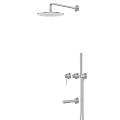 Душевая система ABBER Emotion 316 AF8817BST скрытого монтажа с изливом, брашированная сталь Душевая система ABBER Emotion 316 AF8817BST скрытого монтажа с изливом, брашированная сталь