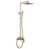 Душевая система ABBER Wasserfall AF8616GL с изливом, золото матовое Душевая система ABBER Wasserfall AF8616GL с изливом, золото матовое