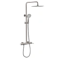 Душевая система ABBER Emotion AF8816SPL с изливом, сатин Душевая система ABBER Emotion AF8816SPL с изливом, сатин