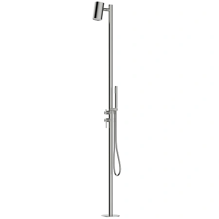 Душевая система ABBER Wasser Kreis 316 AF8180BST напольная, брашированная сталь Душевая система ABBER Wasser Kreis 316 AF8180BST напольная, брашированная сталь