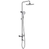 Душевая система ABBER Weiss Insel AF8016L с изливом, хром