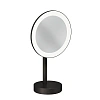 Зеркало косметическое Kludi VELA R 58995N2F c LED-подсветкой, оружейная сталь pvd Зеркало косметическое Kludi VELA R 58995N2F c LED-подсветкой, оружейная сталь pvd