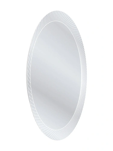 Зеркало CEZARES CZR-SPC-D1000-LED 900x30 с лазерной гравировкой и контурной подсветкой, без выключателя Зеркало CEZARES CZR-SPC-D1000-LED 900x30 с лазерной гравировкой и контурной подсветкой, без выключателя