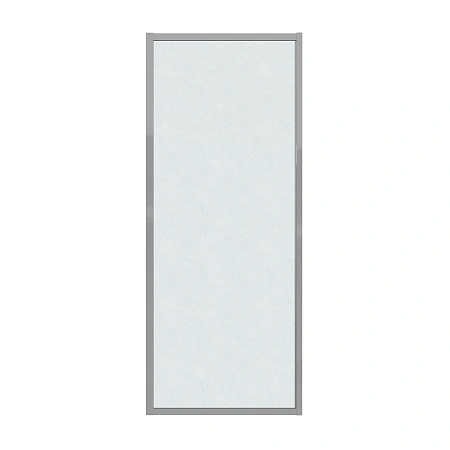 Боковая стенка Grossman Style 200.K33.05.100.10.02 (100х195) хром, стекло шиншилла Боковая стенка Grossman Style 200.K33.05.100.10.02 (100х195) хром, стекло шиншилла