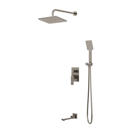 Душевая система Grossman Classic 501.K35.04.120 скрытого монтажа, брашированный никель Душевая система Grossman Classic 501.K35.04.120 скрытого монтажа, брашированный никель
