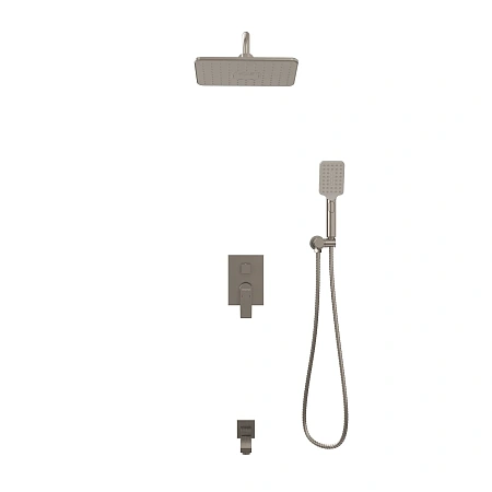 Душевая система Grossman Classic 501.K35.04.120 скрытого монтажа, брашированный никель Душевая система Grossman Classic 501.K35.04.120 скрытого монтажа, брашированный никель