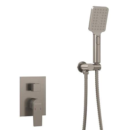Душевая система Grossman Classic 501.K35.04.120 скрытого монтажа, брашированный никель Душевая система Grossman Classic 501.K35.04.120 скрытого монтажа, брашированный никель
