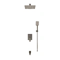 Душевая система Grossman Style 501.K35.05.120 скрытого монтажа, брашированный никель Душевая система Grossman Style 501.K35.05.120 скрытого монтажа, брашированный никель