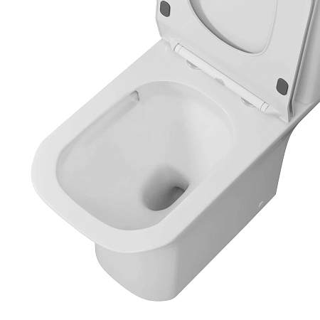 Унитаз напольный Grossman Classic GR-4464SQ (640х350х800) безободковый, белый с крышкой микролифт, смыв торнадо Унитаз напольный Grossman Classic GR-4464SQ (640х350х800) безободковый, белый с крышкой микролифт, смыв торнадо