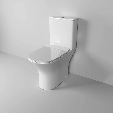 Унитаз напольный Grossman Classic GR-4465SQ (640х350х800) безободковый, белый с крышкой микролифт, смыв торнадо Унитаз напольный Grossman Classic GR-4465SQ (640х350х800) безободковый, белый с крышкой микролифт, смыв торнадо