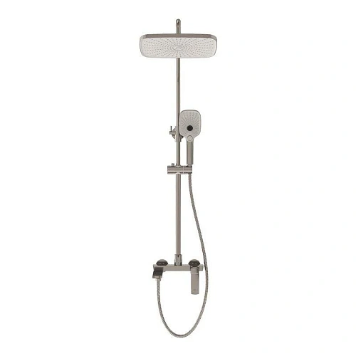 Душевая система Grossman Mercury 500.K35.10.120 брашированный никель Душевая система Grossman Mercury 500.K35.10.120 брашированный никель