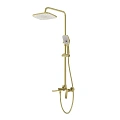 Душевая система Grossman Mercury 500.K35.10.320 золото сатиновый Душевая система Grossman Mercury 500.K35.10.320 золото сатиновый