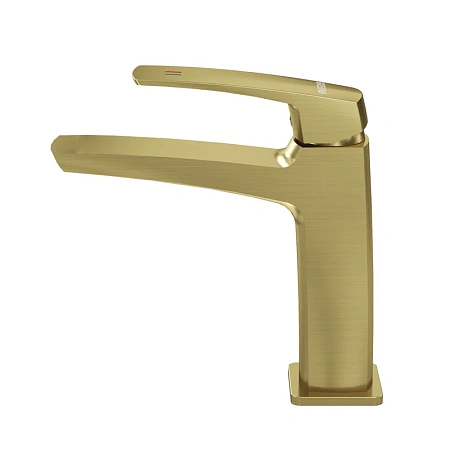Смеситель для раковины Grossman Mercury 510.K35.10.320 золото сатиновый Смеситель для раковины Grossman Mercury 510.K35.10.320 золото сатиновый