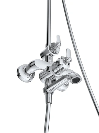 Душевая система CEZARES LIBERTY-F-CVD-T-01 с термостатом, хром Душевая система CEZARES LIBERTY-F-CVD-T-01 с термостатом, хром