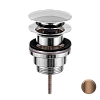 Донный клапан Remer 905CCR114CU универсальный 1”1/4 медь брашированная Донный клапан Remer 905CCR114CU универсальный 1”1/4 медь брашированная