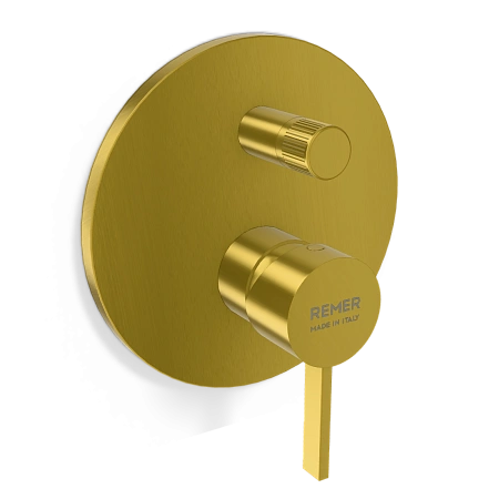 Смеситель для душа Remer Metrica MC09HHS латунь брашированная Смеситель для душа Remer Metrica MC09HHS латунь брашированная