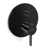 Смеситель для душа Remer Metrica MC09HGM оружейная сталь