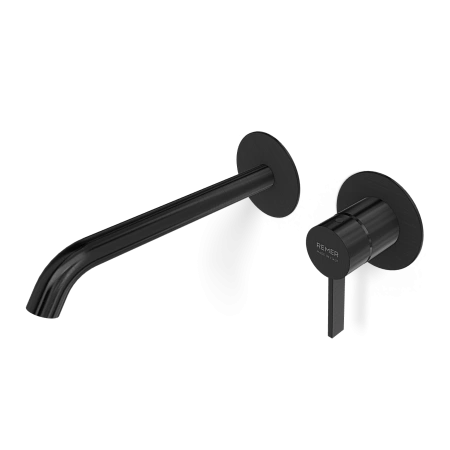 Смеситель для раковины Remer Metrica MC15PLWBGM оружейная сталь